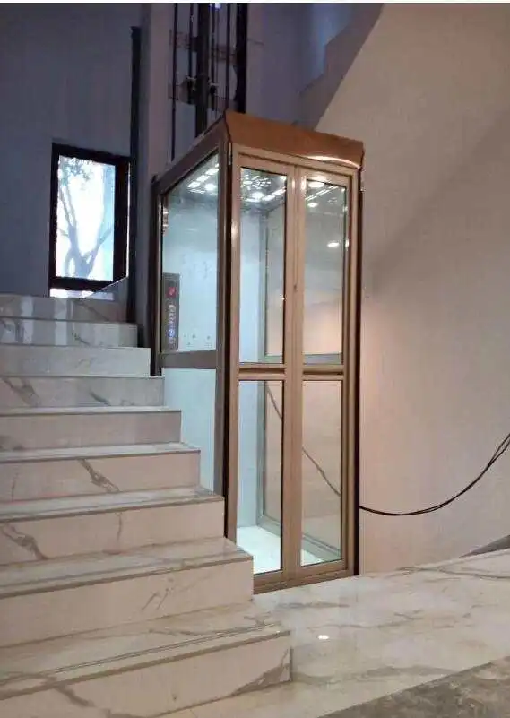 Elevator Lifts for Sale 1floor 3 Floor Small Residential Used Home Duty Cross Customized Steel Anti Box Style Living Graphic SHN