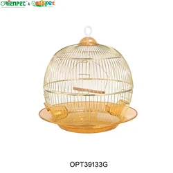 ORIENPET & OASISPET Pet wire bird round cage Golden Ready stocks OPT39133G Pet cage