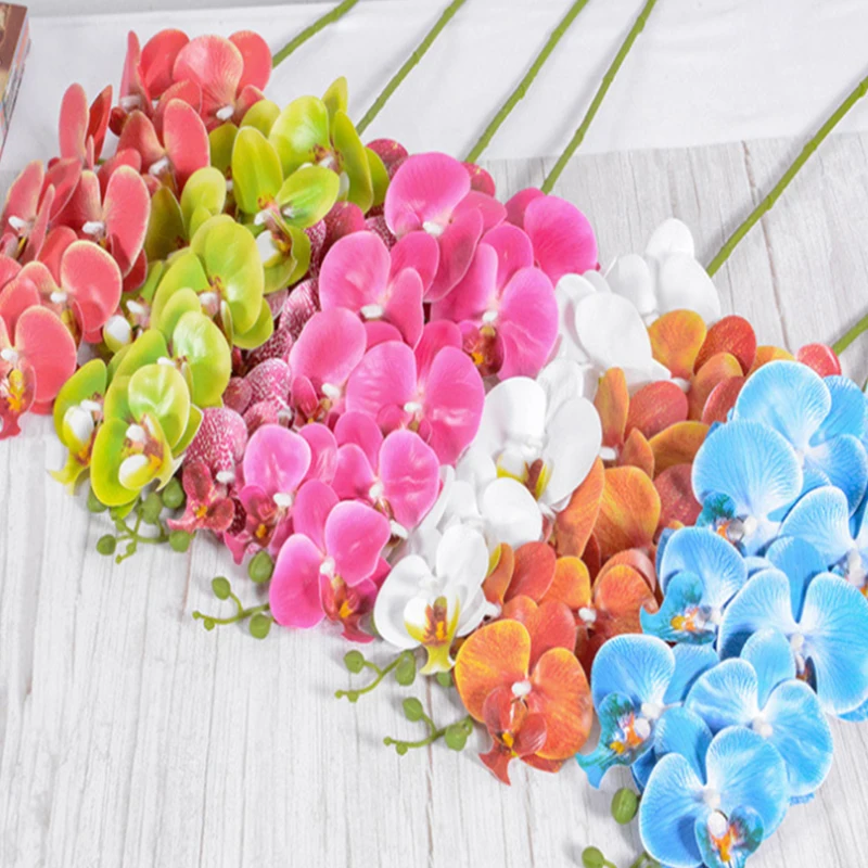 Sell Well New Type glue 9 flowers Phalaenopsis butterfly orchid bouquet