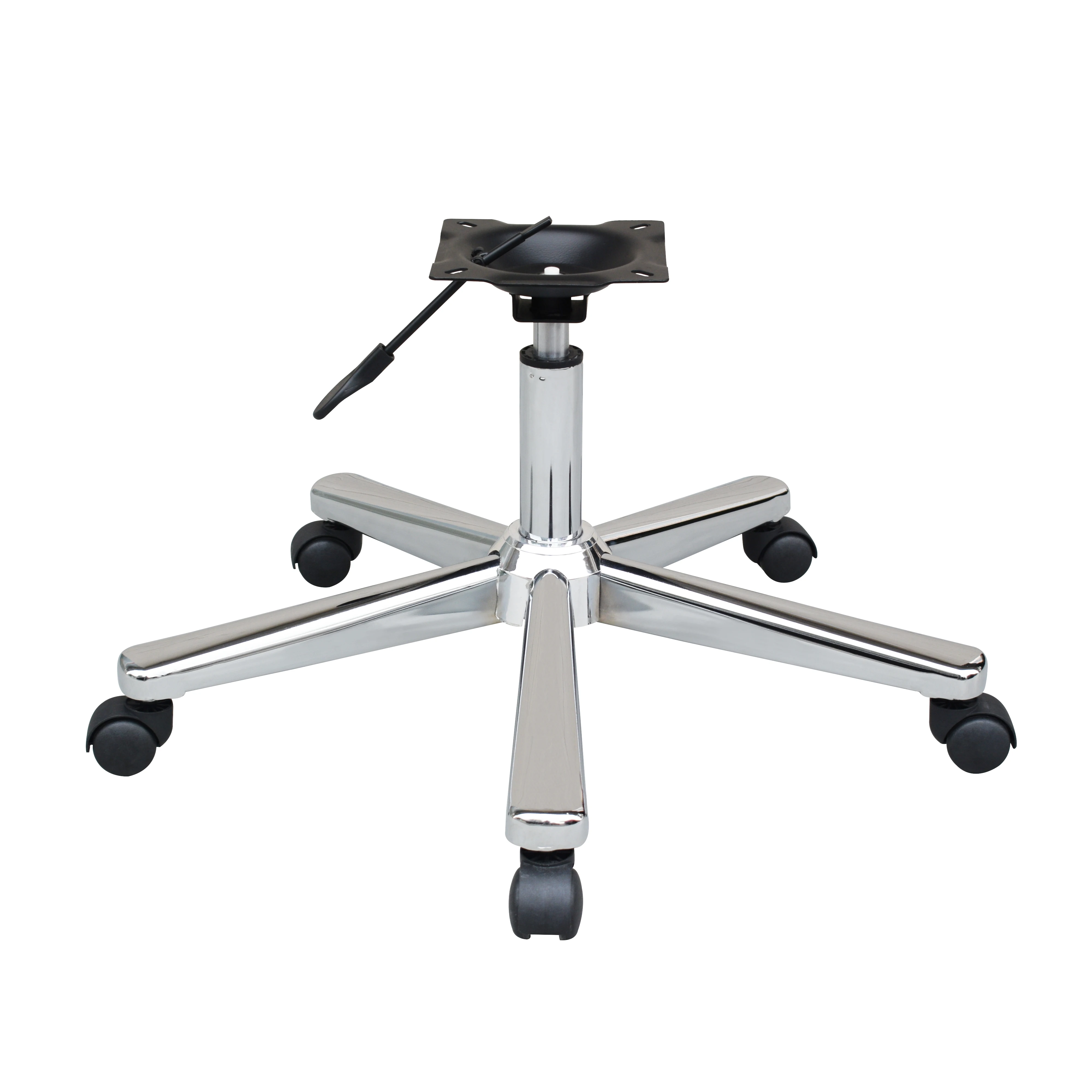 China Supplier Sells Office Chair Base Iron Five Star Chromed Base For Swivel Chairs