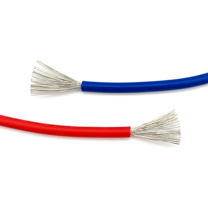 Tri-Rated 0.22Mm Wires Wrap Silver Plated 0.35 Mm Shielded Film Warp Solid Copper  el wire