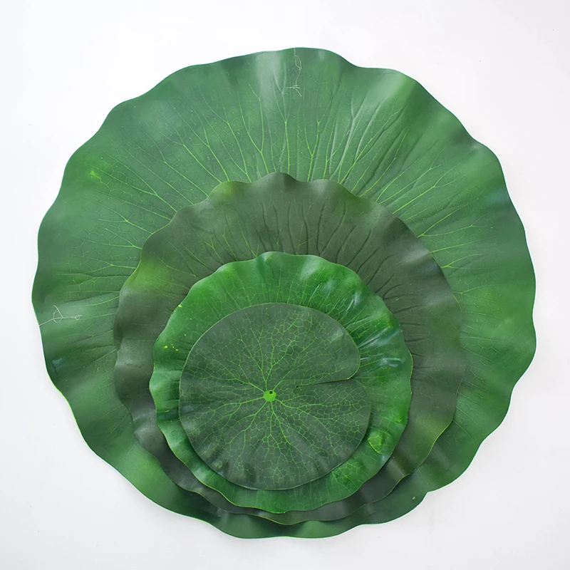 
Fake flower Chinese water lily fish pond decoration scenery shooting simulation lotus leaf props 