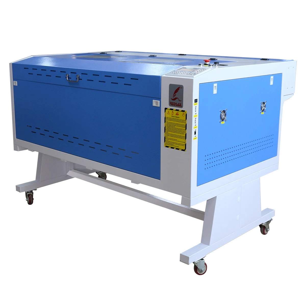 1300x900mm X1390C 4x3ft 80W CO2  Redsail Laser Engraver Cutter Ruida 6445 CW-3000 Chiller