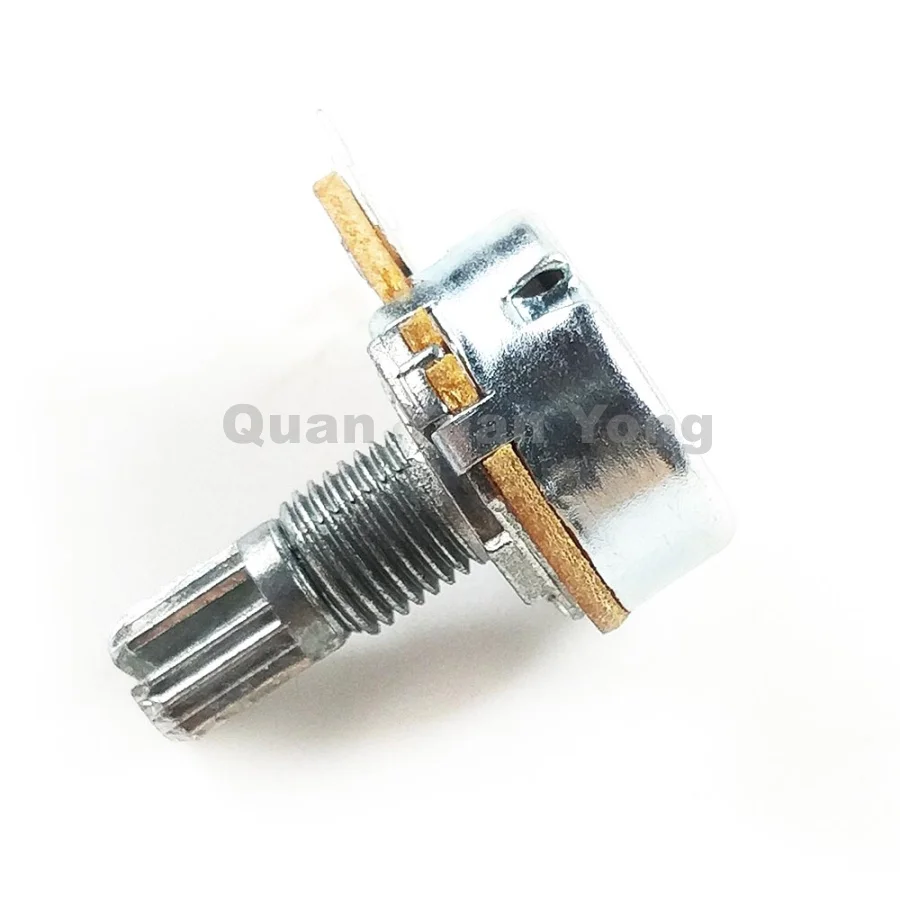 WH148 20K 15MM potentiometer DIP Three Pin Single Switch Potentiometer WH148-15MM  20K