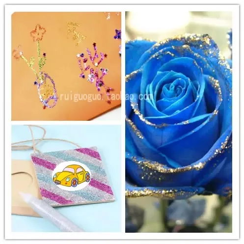 10ml glitter glue fast for handcraft use