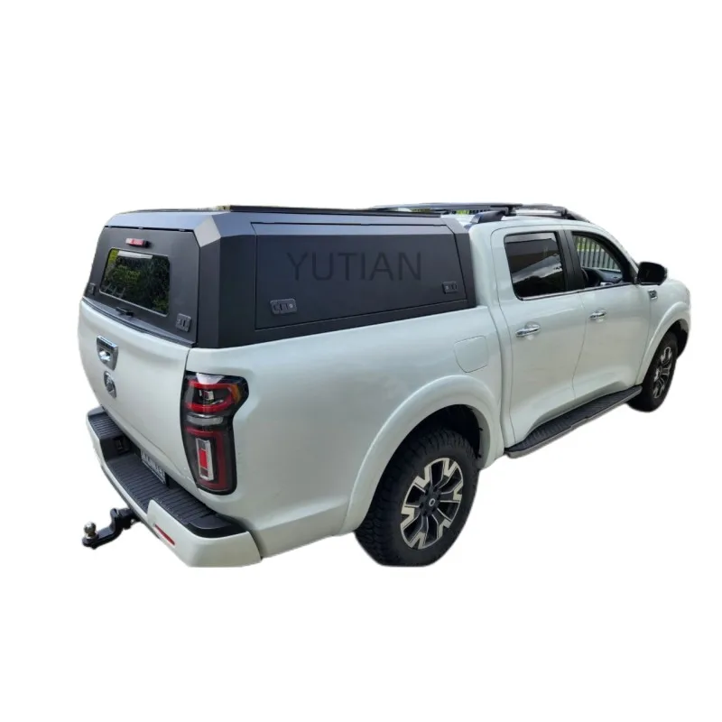 Для GWM CANNON DC 2020 + черный гибридный навес для грузовика-Модульный Топпер из сплава нержавеющей