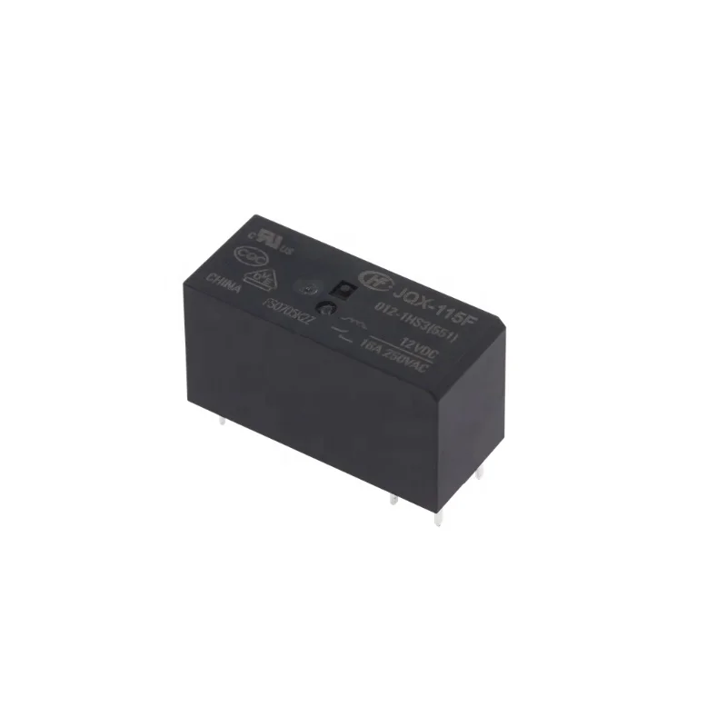 JQX-115F/012-1HS3(551) 12V 6 pin  16A 440VAC;125VDC HONGFA relay  Single pole single throw - Normally open