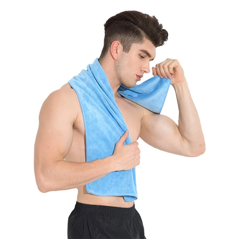 Sweat absorbing sport fitness towel custom gym towel with logo