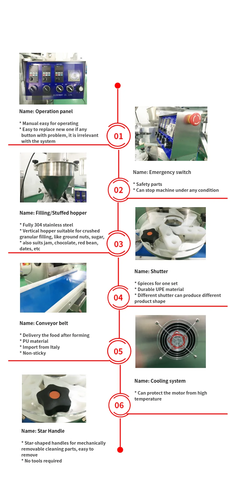 HJ-001 Automatic Kibe Making Machine Beef Kibbeh Turkey