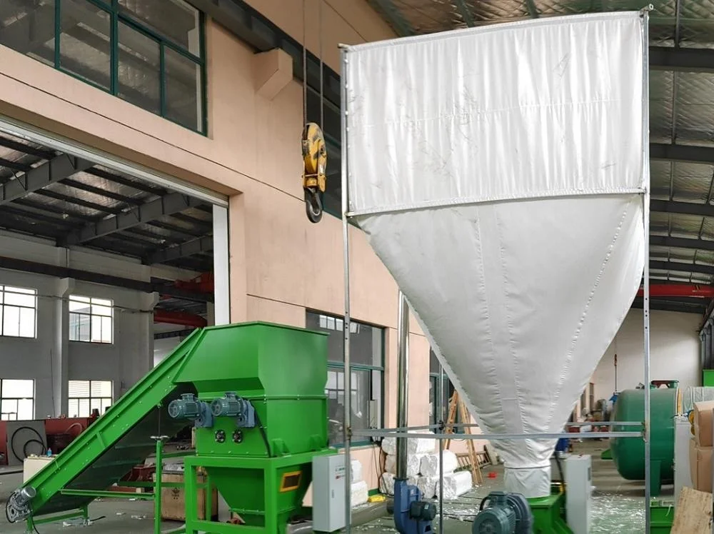 
EPS compactor eps scrap blocks recycling plastic equipment 