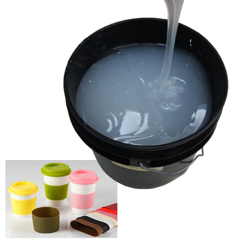 High quality medical grade food grade LSR RTV liquid silicone rubber for making molds