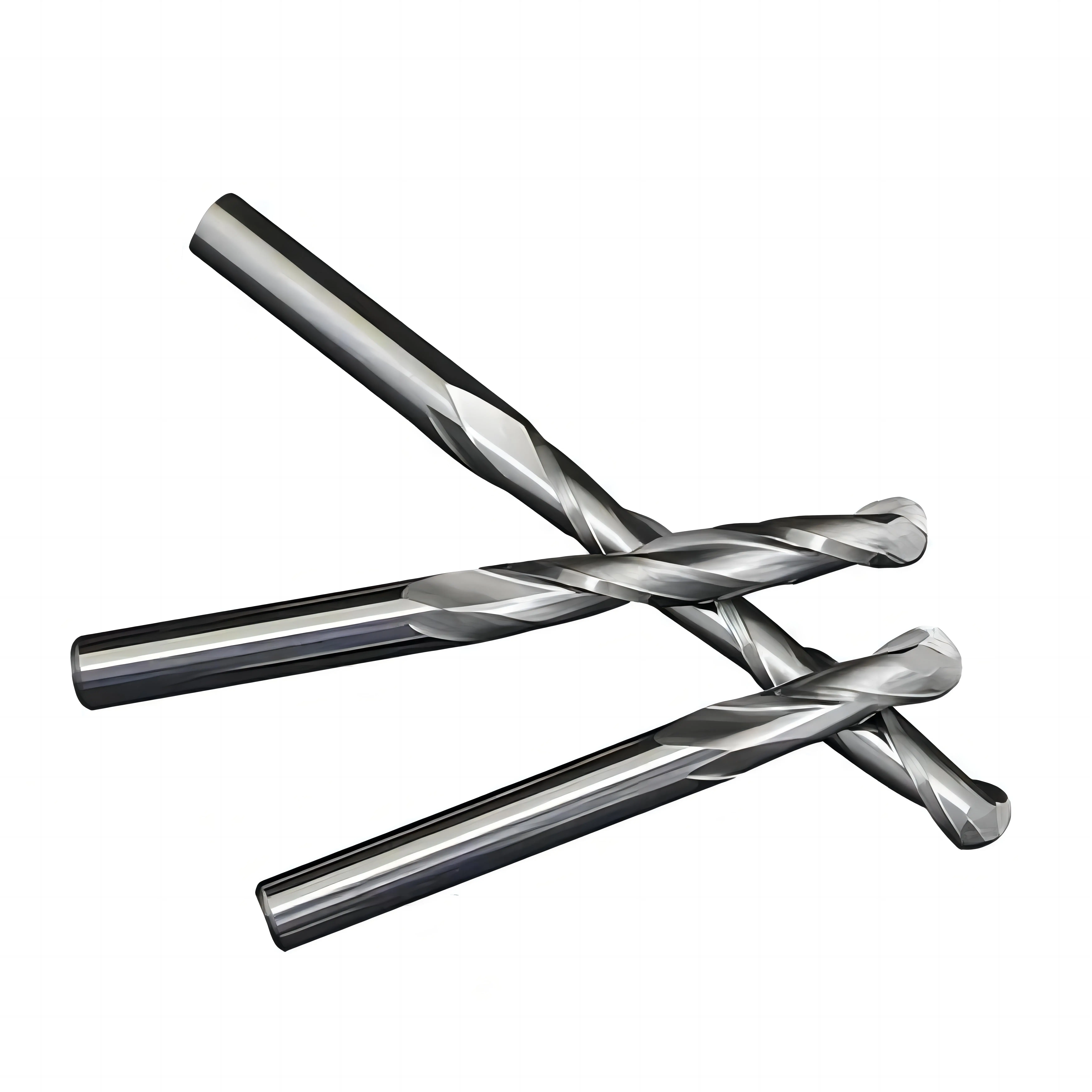Durable Super High Quality Uncoated HRC 55 Solid Tungsten Carbide 2 Flute Ball Nose End Mill For Aluminum