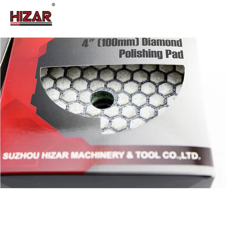 diamond dry polishing pads set Tools For Stone Concrete Tile Factory Direct Sale 4 Inch 7 step dry pads for granite