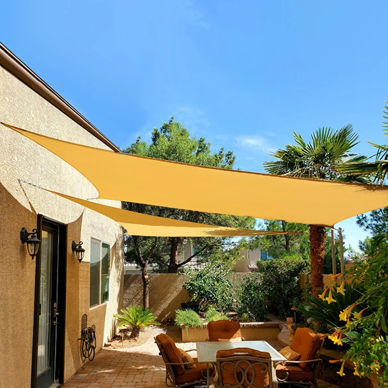 Outdoor Canopy Awning Sun Shade Sail Waterproof for Garden and Backyard