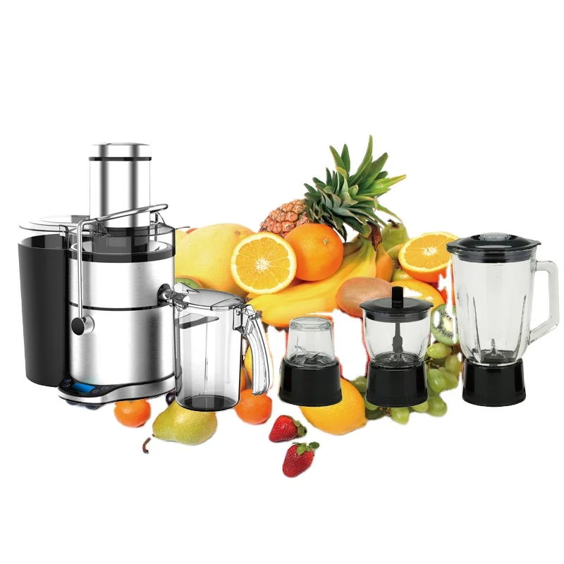 Power juicer blender 800W juice extractor processor multi function with grinder chopper citrus juicer