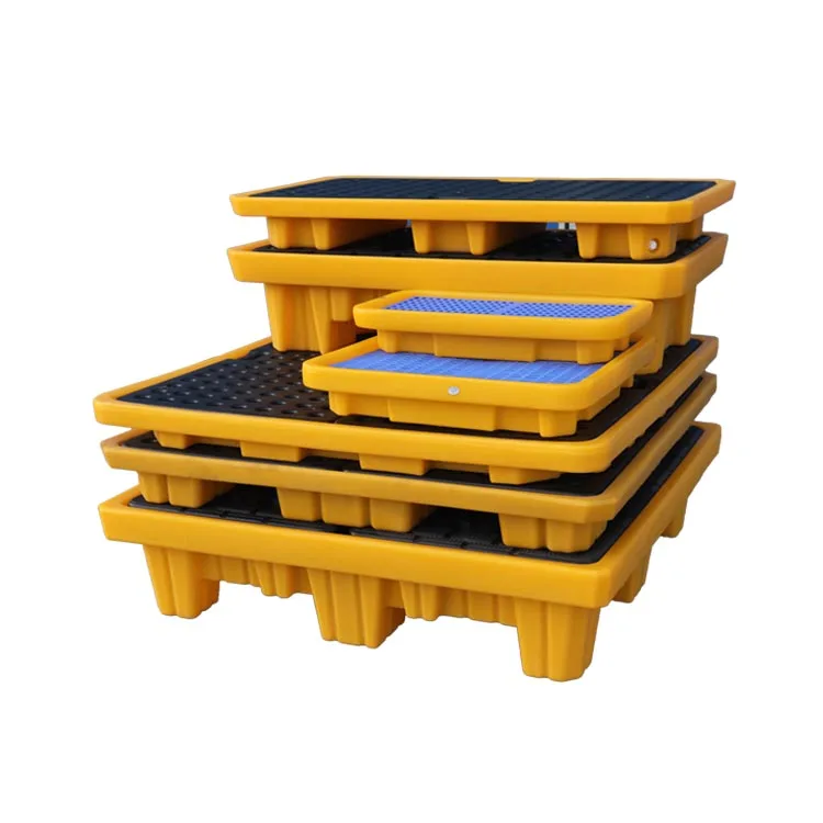 4 Drum electric pallet truck Spill Pallet oil drum pallet truck