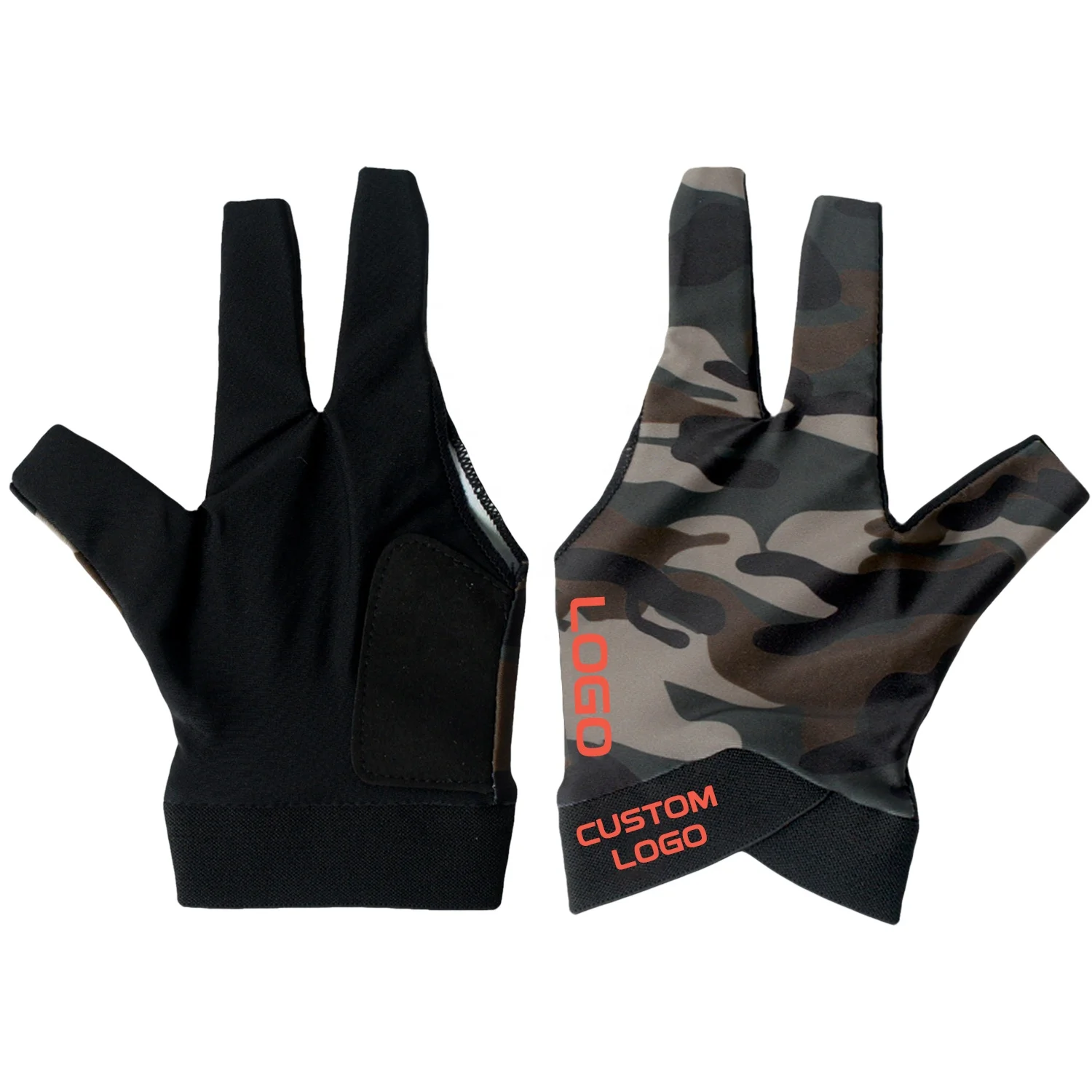 Best Unisex New Style Pool Gloves High Quality Sports Accessories Colorful Elastic Spandex Top Billiards Cue Gloves