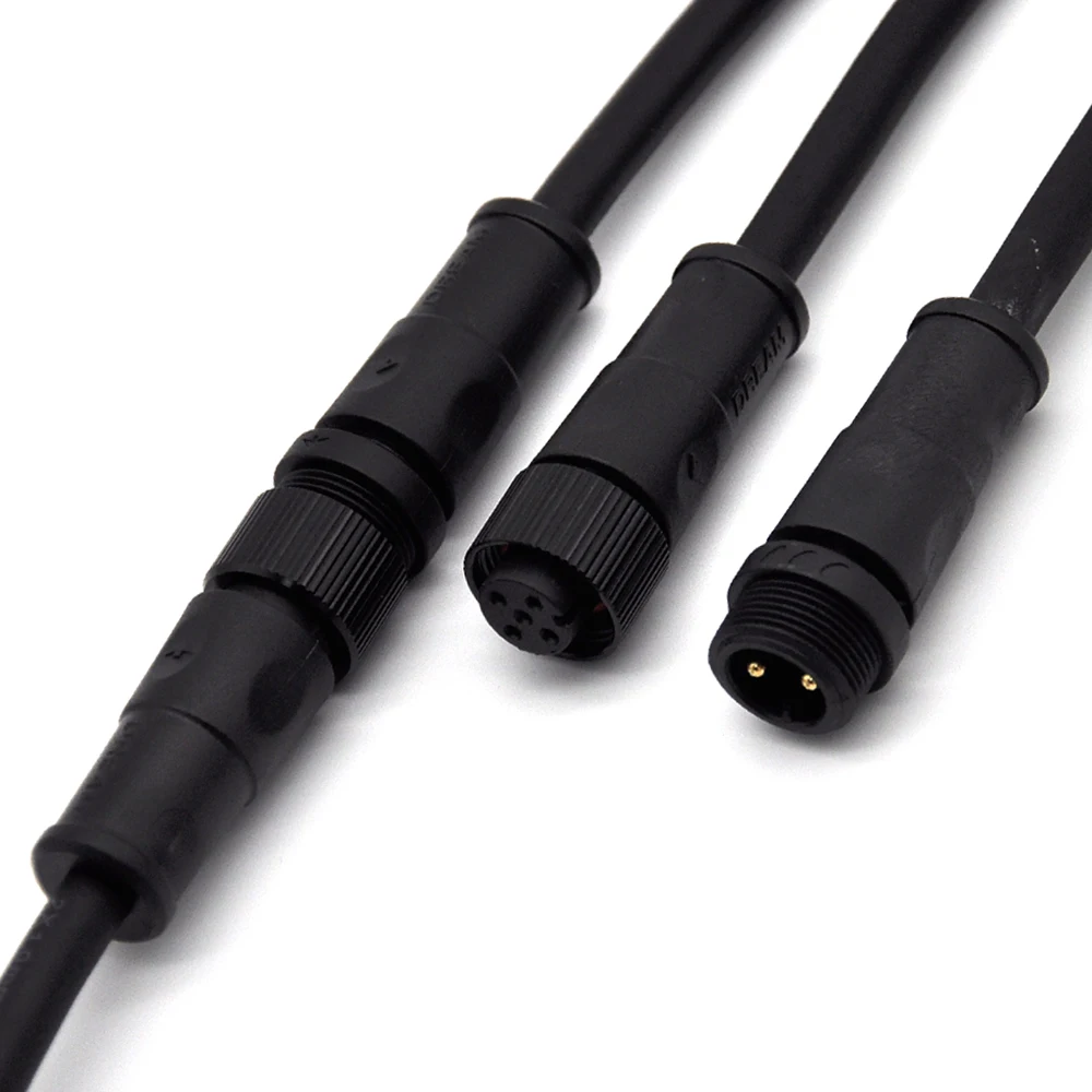  Круглые Разъемы штекер m16 2 pin 3 4pin 5pin гнездовой