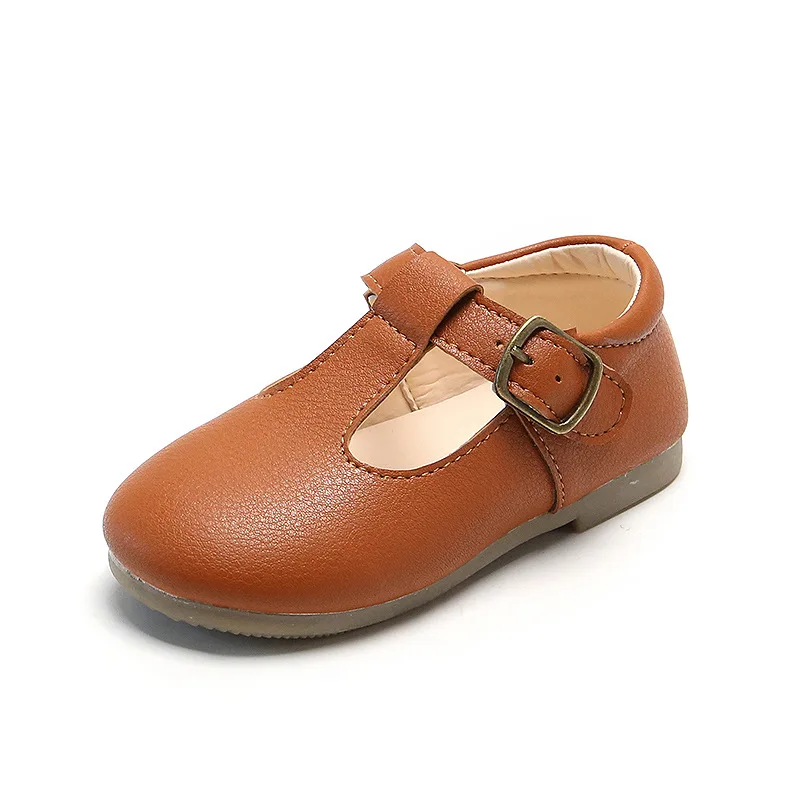 kids leather casual shoes toddler girls dressy shoes Kids Girls Princess Shoes