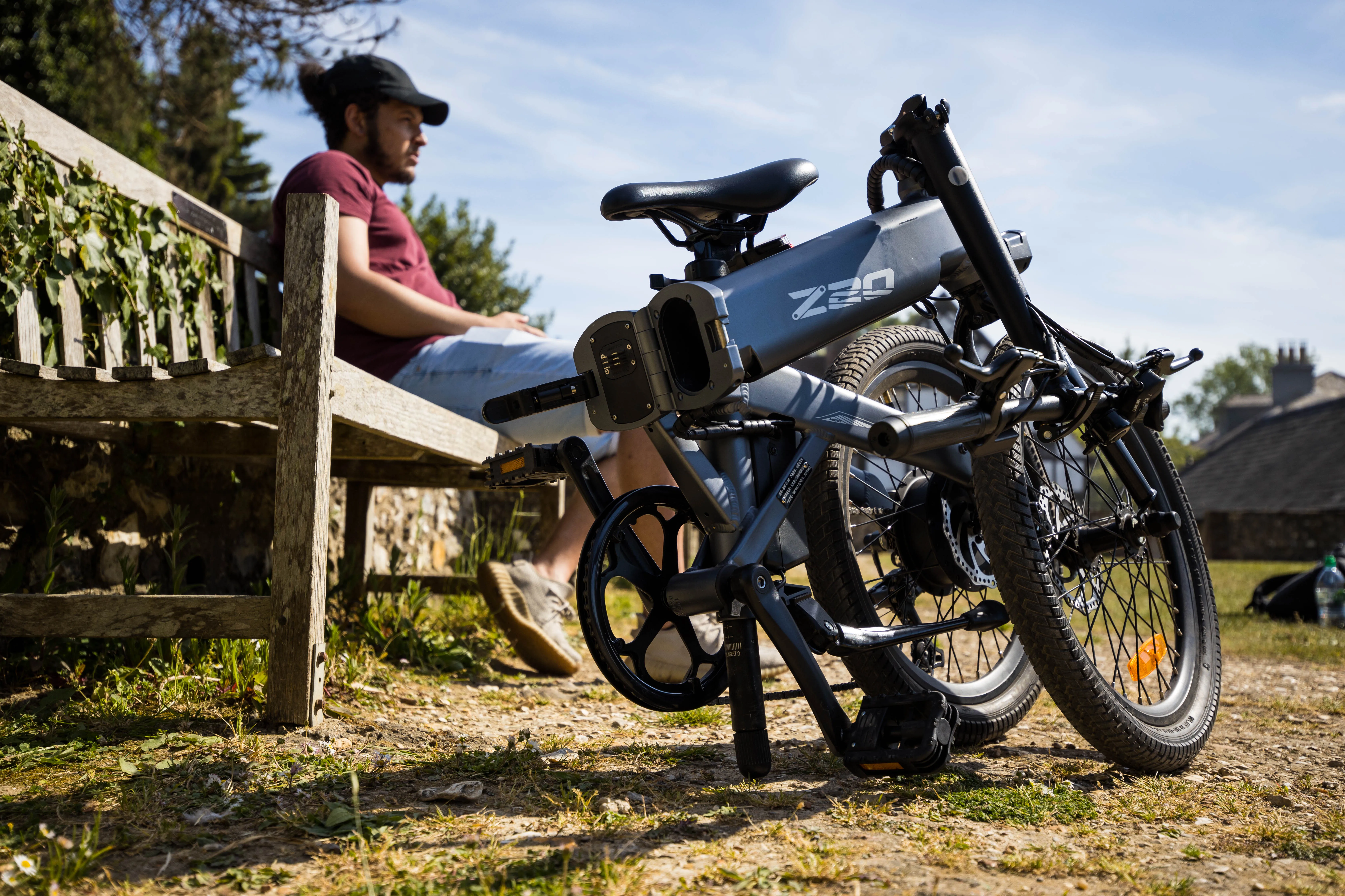 HIMO Z20 EU UK Warehouse 250w 20 Inch 36v Lithium Battery disc brake Full Suspension Foldable Electric City Bicycle E Bike Ebike