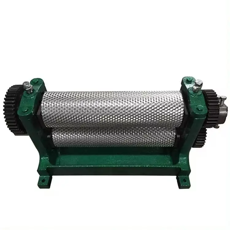 Honey Comb Machine Beeswax Flat Sheet Machine Beeswax foundation embosser 5.4 or 4.9mm Mamual beeswax foundation machine