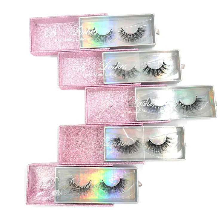 Customized synthetic hair magnetic false eyelashes 3d extensions (1600338087244)