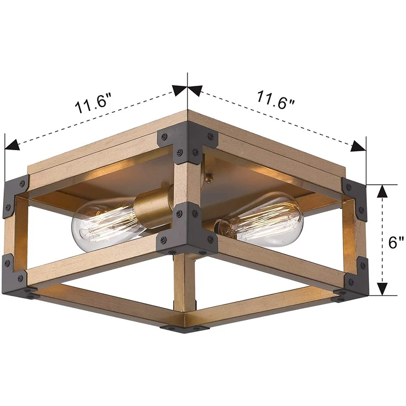 Маленькая золотая черная современная люстра, подвесной светильник, встраиваемый потолочный светильник