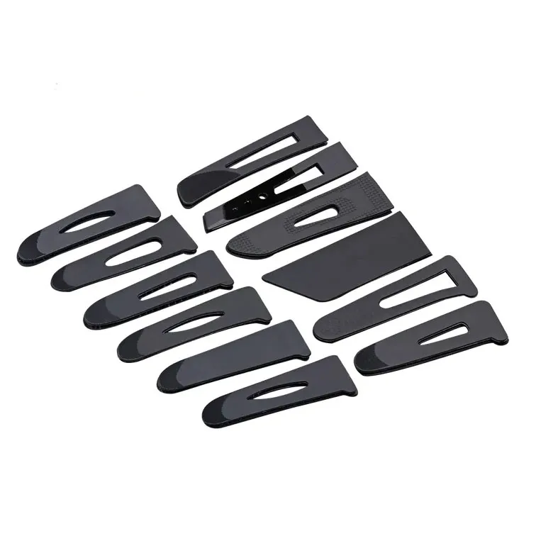 2023 Hot Sales Cheap Factory Price Color sleeve tab color front plastic magic stick coat cuff injection molding PVC sleeve tab