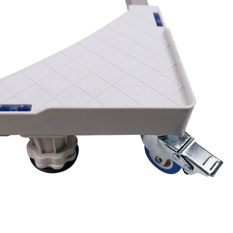 Washing machine base thickened stainless steel tube movable adjustable  whasher dryer refrigerator air conditioner stand