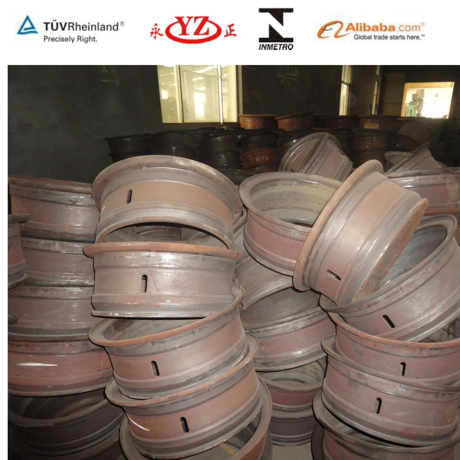 6.0-16 cheap tractor steel tube wheel rims body