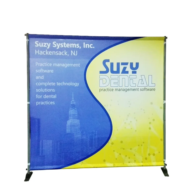 Brand New Advertising Display Design Roll Up Flex Aluminium Banner Fabric Stand