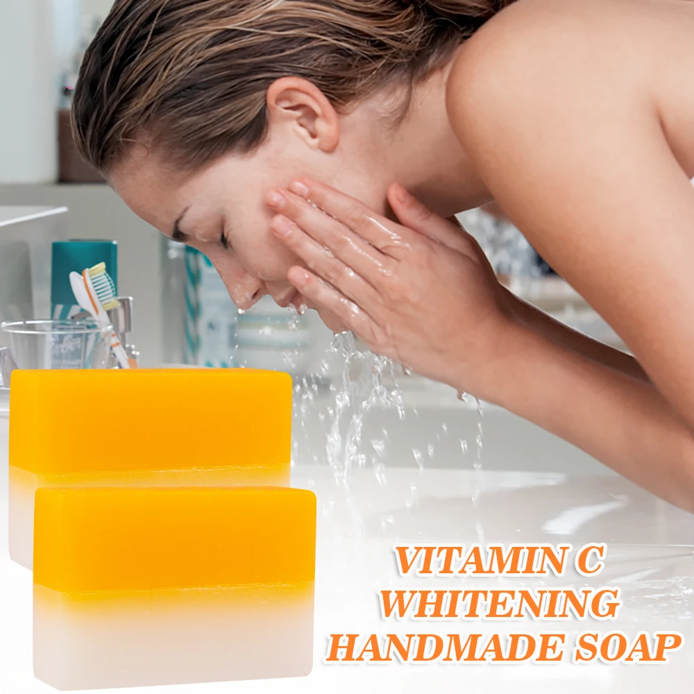 Disaar Organic 100% Vitamin C Whitening Moisturizing Serum Face And Body Beauty Skincare Soap