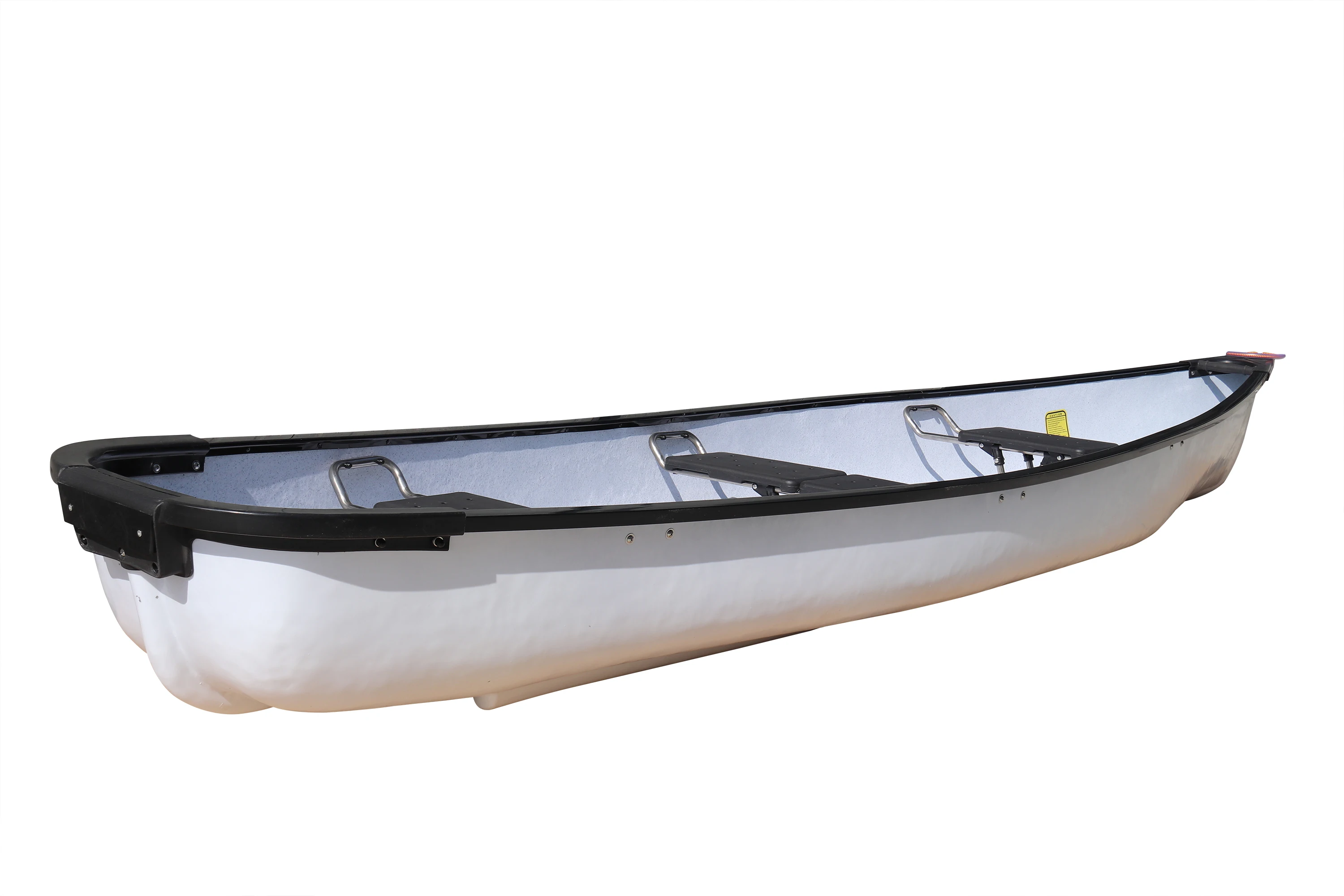 14.86ft 4.53m  Polyethylene Kayak Canoe with Paddles 3-4 person with rotomolded seat for family sport recreation