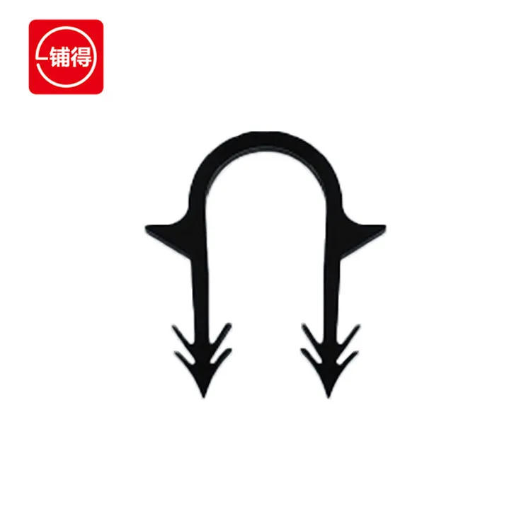 
Factory Price Black Plastic Floor Heating Pipe Staples Underfloor Heating Staple For 12mm 16mm 20mm Tube 