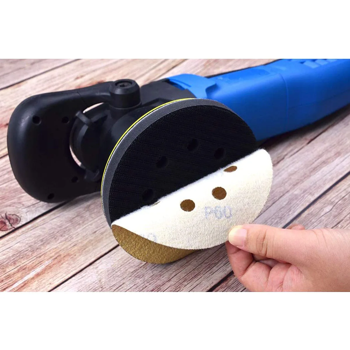 5 Inch 8 Holes Hook and Loop Soft Sponge Cushion Buffer Backing Pad Foam Interface Buffer Pad