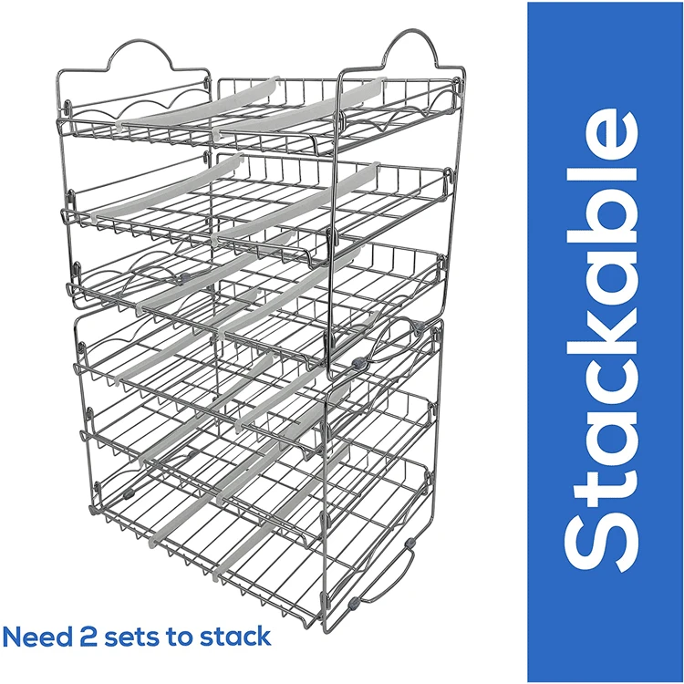 Refrigerator Beverage Wire Rack Storage Rack Kitchen Use