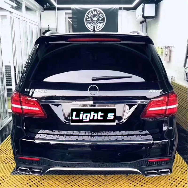 AMG style Body kit for Benz GLS-Class X166 PP material bodykit with Front and Rear bumper assembly
