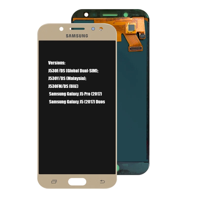 j530f LCD For Samsung Galaxy J5 2017 J530 J530F LCD Display Touch Screen Digitizer Assembly lcd for J5 Pro 2017 J5 Duos display