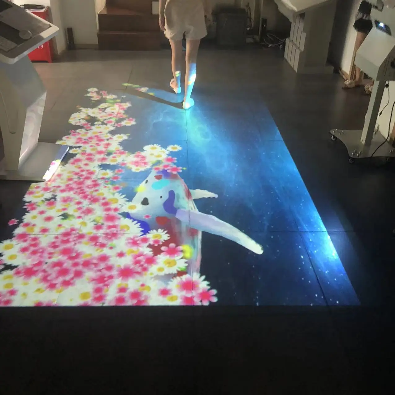 Factory Direct Price Wall Full Color Interactive Dance For Weddings LED Floor Mat