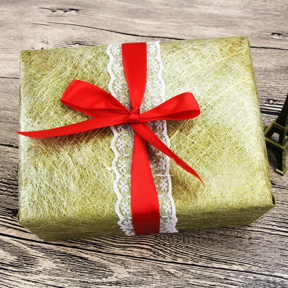 Hot sale creative gift hemp flower shop cloud silk paper packaging wrapping paper for flower