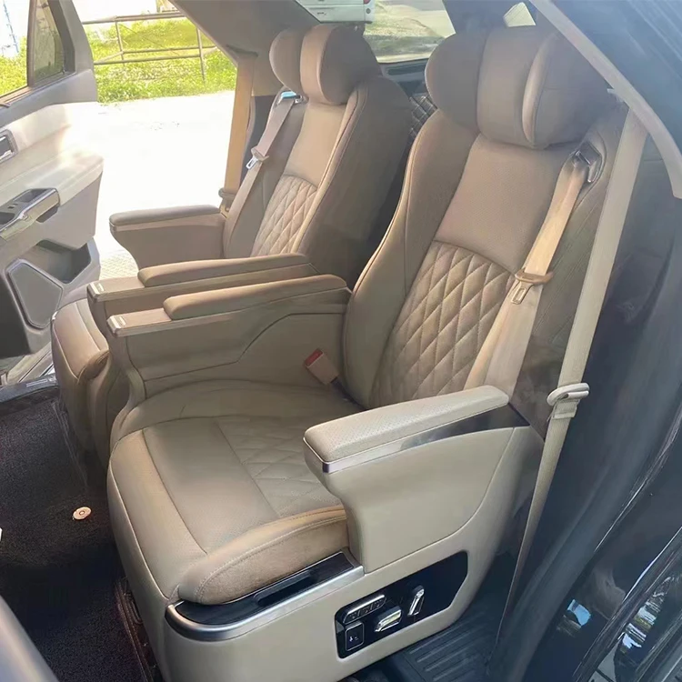 Multi-function Luxury Van Seat with Table Ventilated Car Seat Luxury Modified Car Seat for Adults