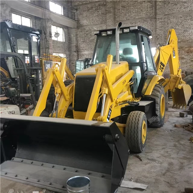Оригинальный Многофункциональный подержанный экскаватор-погрузчик JCB 3CX колесный для продажи по низкой цене