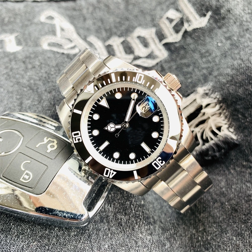 3A Quality Luxury Automatic 904L Stainless Steel Sapphire Mirror Glass Roleables Explore Watches