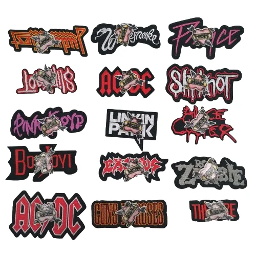 Great Adorable Custom Logo Patches Embroidered Iron on Woven Patch Sew on Badge for Caps