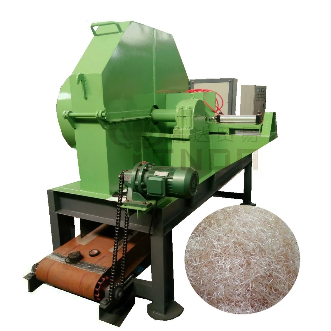 Wood wool cutter for wood processing