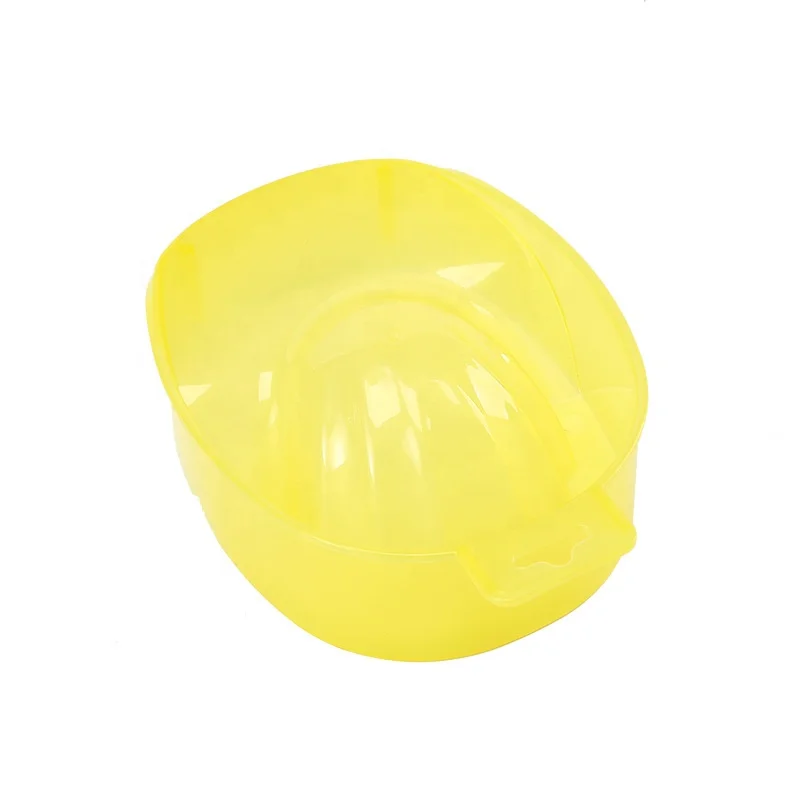 Half clear Nail Art Manicure Care Soak Bowl Tray Gel Polish Remover Manicure Bowl Other Nail Supplies