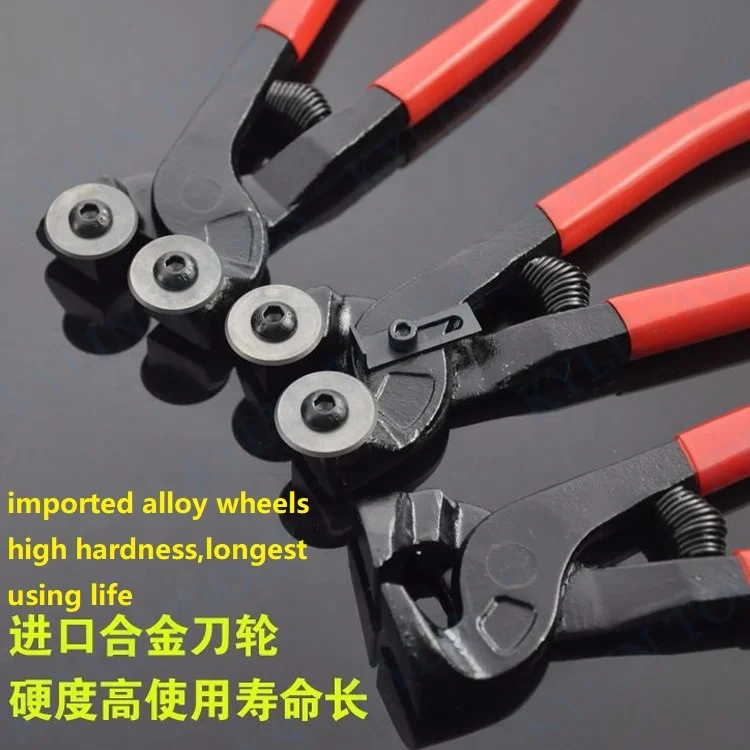 8'  Cutting Edge Flat EndType Tile Cutting Nipper mosaic cutter Cutting Pliers