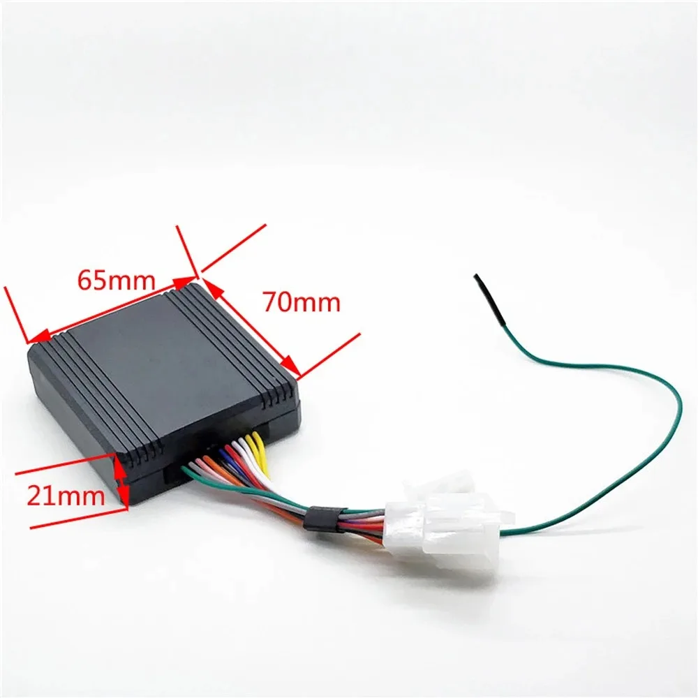 Full function motorcycle anti-theft alarm 12V vibration alarm with remote start and extinguishing double flash search sensitive