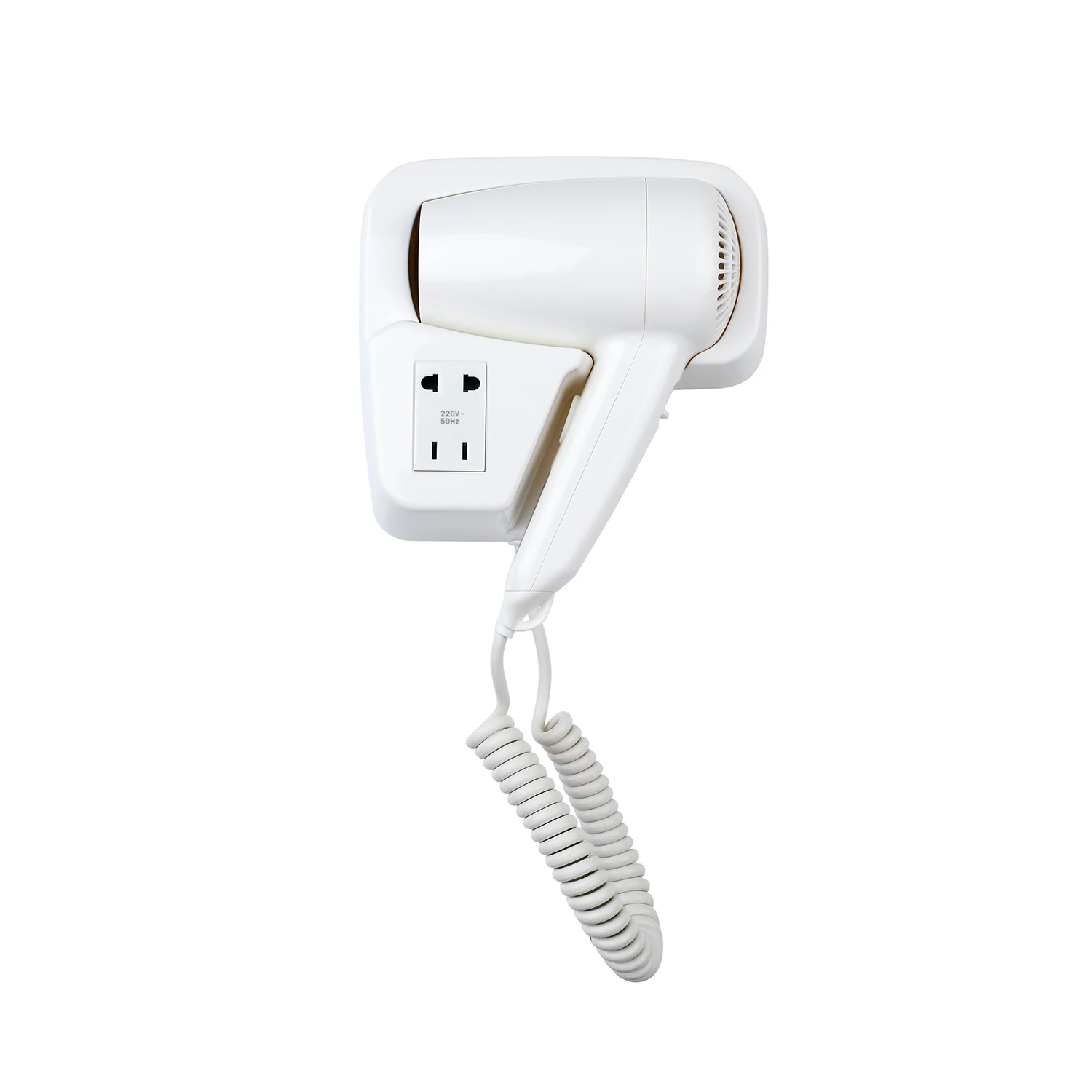 Wireless wall mounted hair dryer machine hair dryer stand for room holder