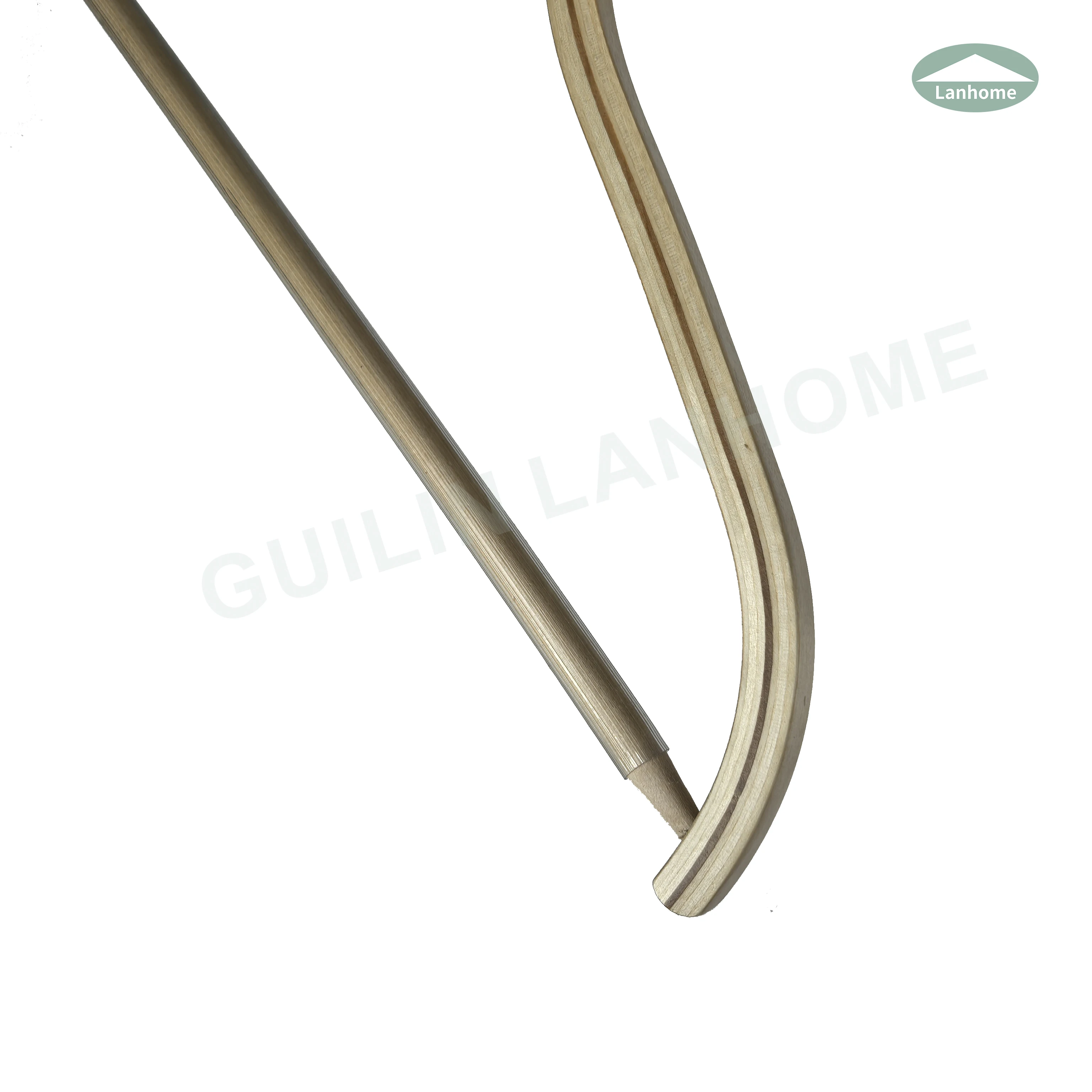 New Arrival Laminated Hangers Special Design Hanger Simple Light Weight Durable Wooden Hanger